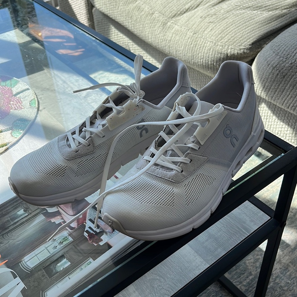 On sneakers